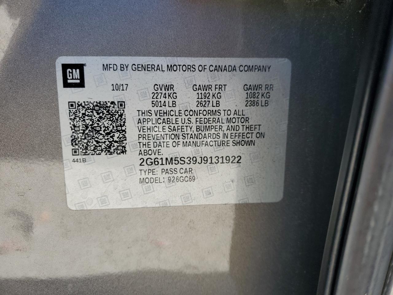2018 Cadillac XTS - Image 13
