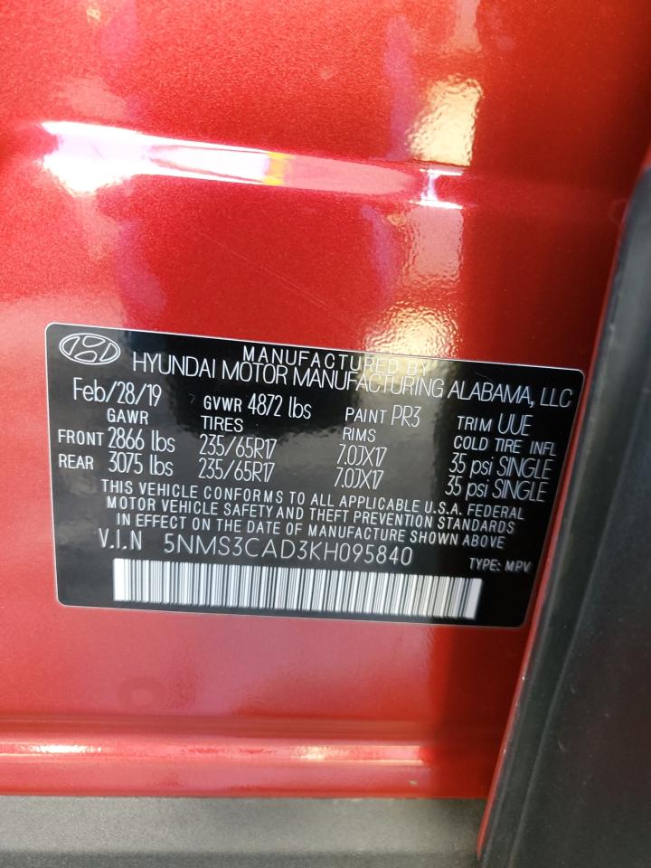 2019 Hyundai Santa Fe - Image 13
