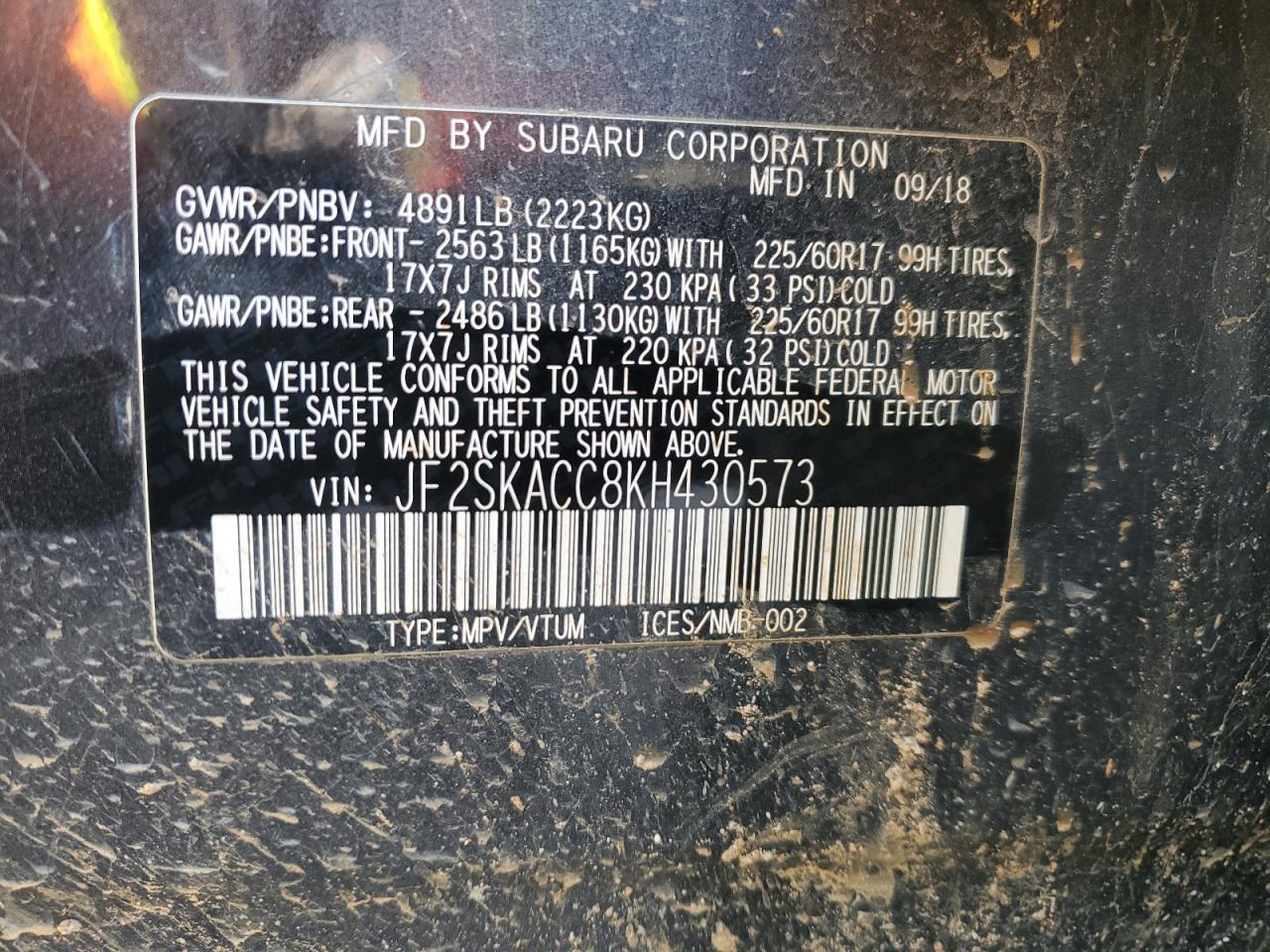 2019 Subaru Forester - Image 13