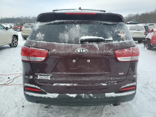  KIA SORENTO 2018 Burgundy