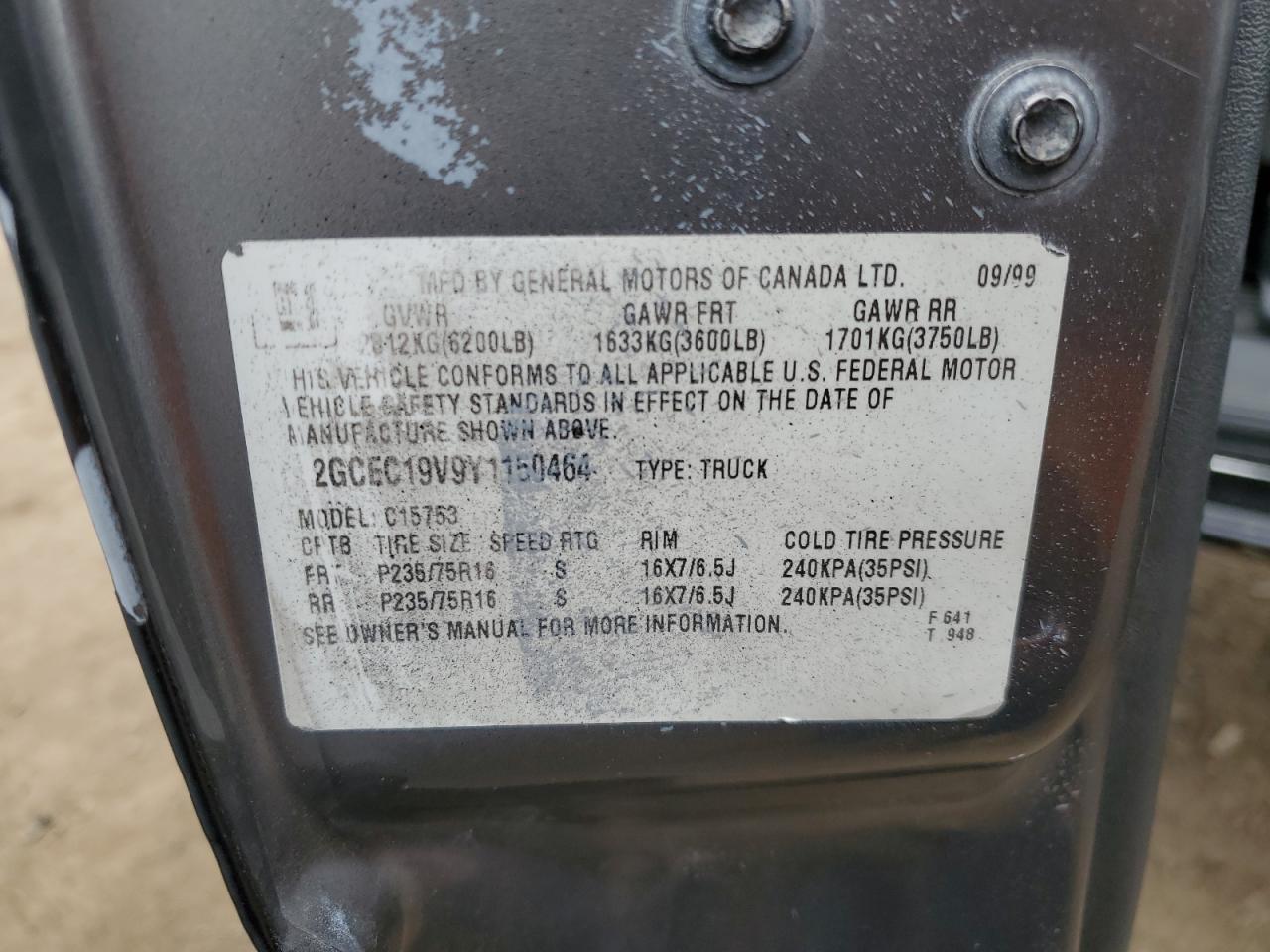 1999 GMC Sierra - Image 12