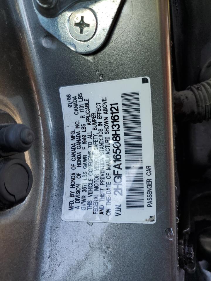 2008 Honda Civic - Image 12