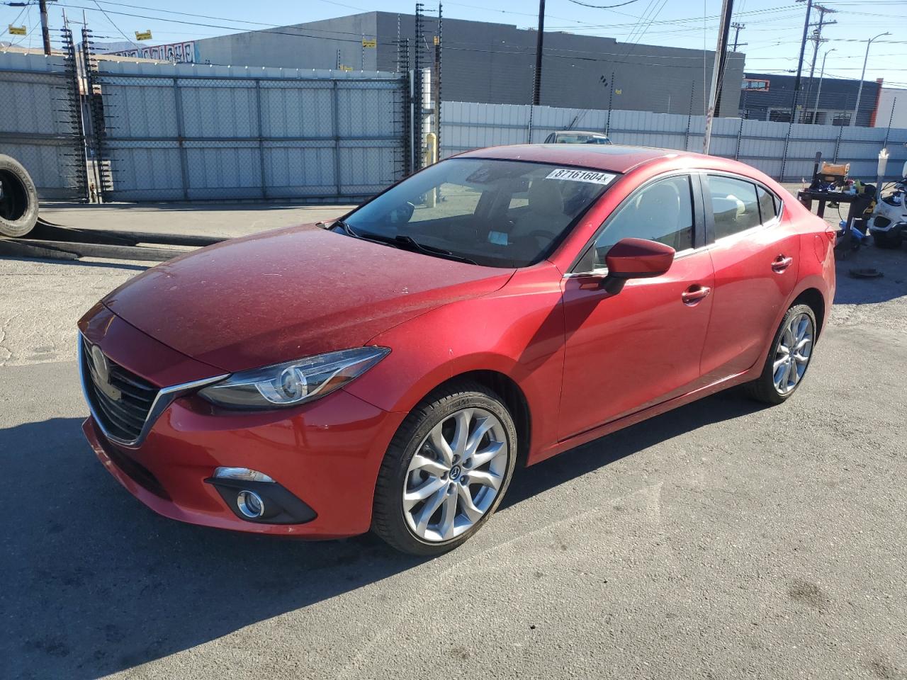 VIN JM1BM1W31E1156926 2014 MAZDA 3 no.1