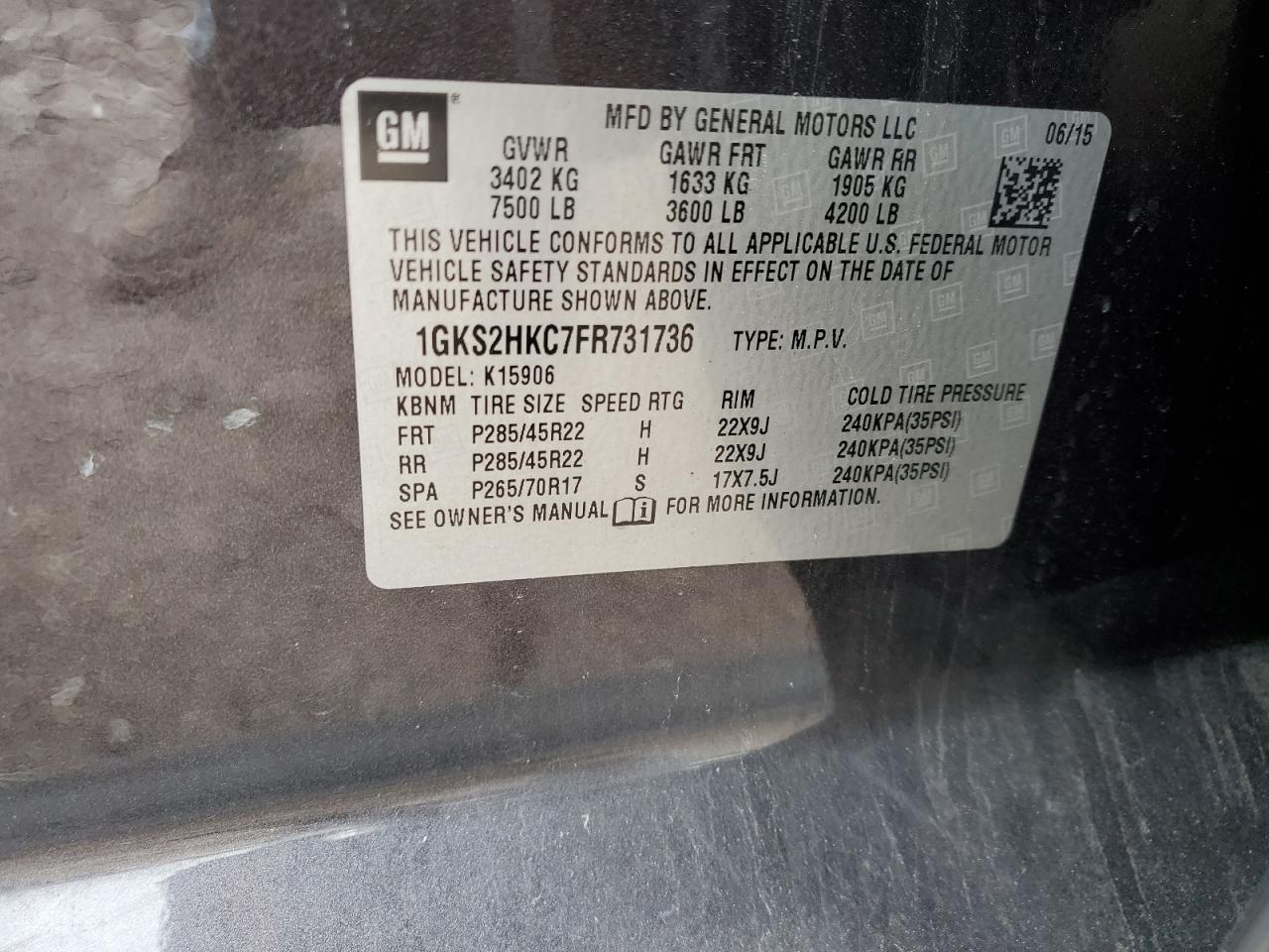 2015 GMC Yukon - Image 13