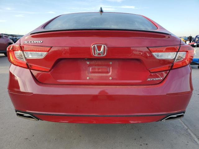  HONDA ACCORD 2021 Красный