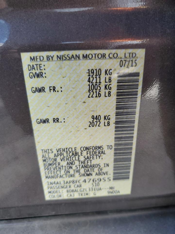 2015 Nissan Altima - Image 14
