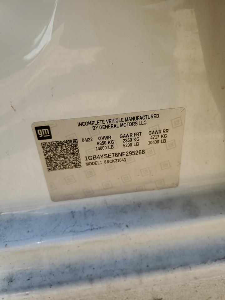 2022 Chevrolet Silverado K3500 VIN: 1GB4YSE76NF295268 Lot: 86501084