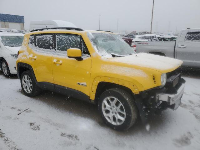  JEEP RENEGADE 2017 Жовтий