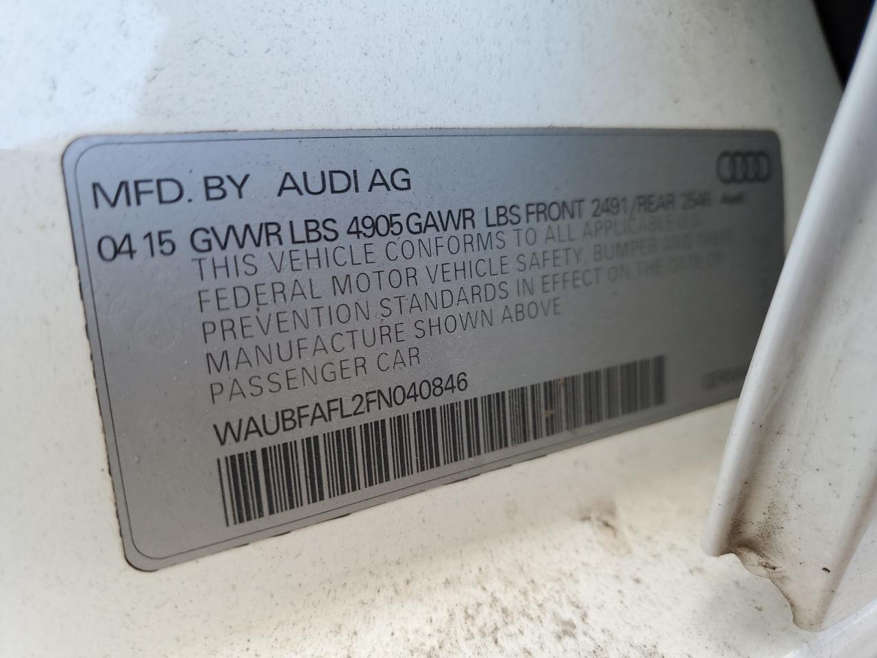 2015 Audi A4 - Image 12