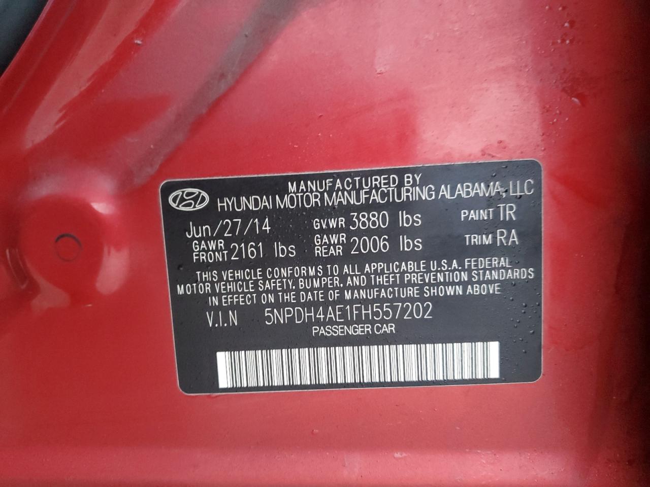 2015 Hyundai Elantra - Image 12