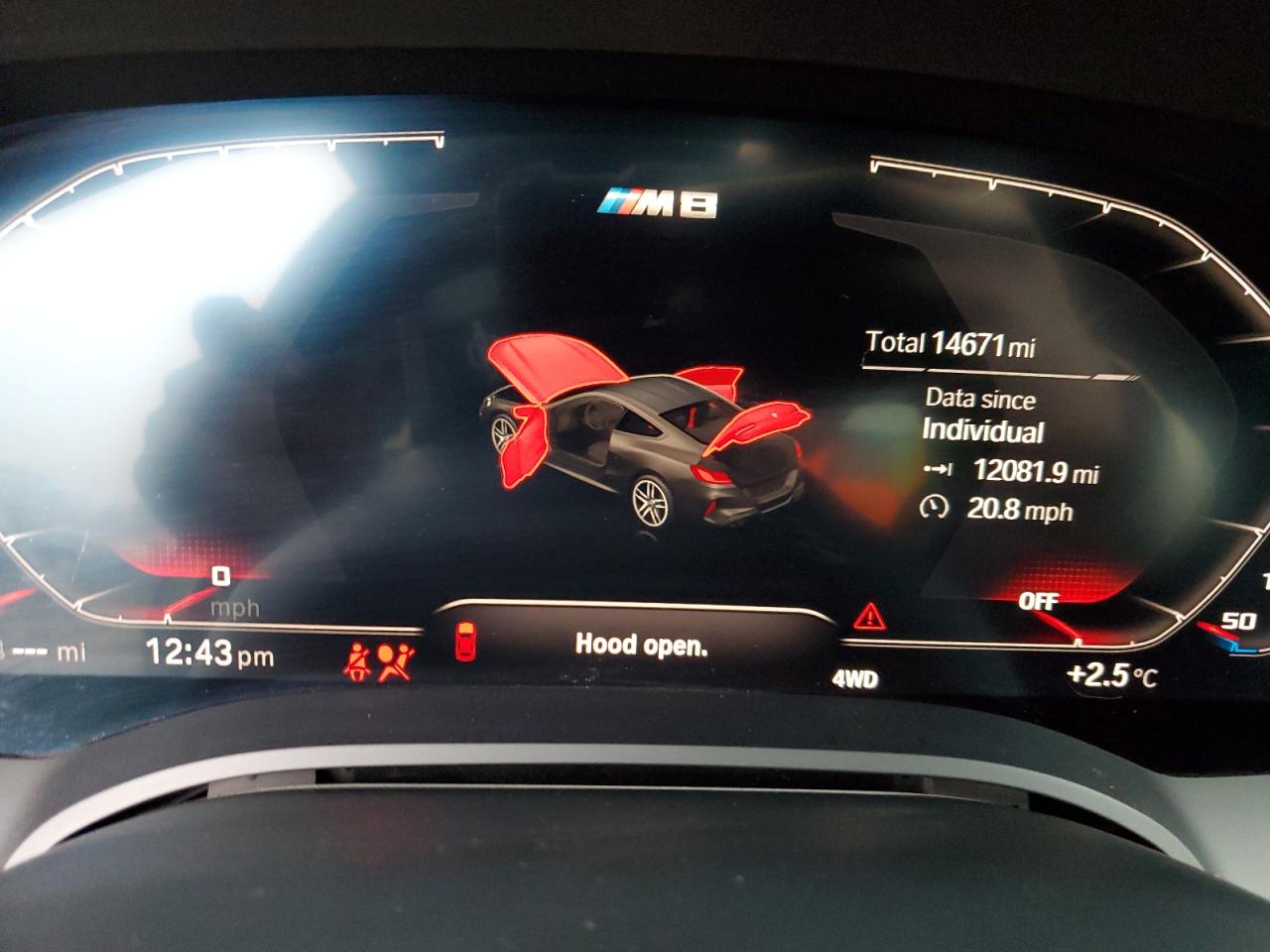 2020 BMW M8 VIN: WBSAE0C01LCD95354 Lot: 43442555