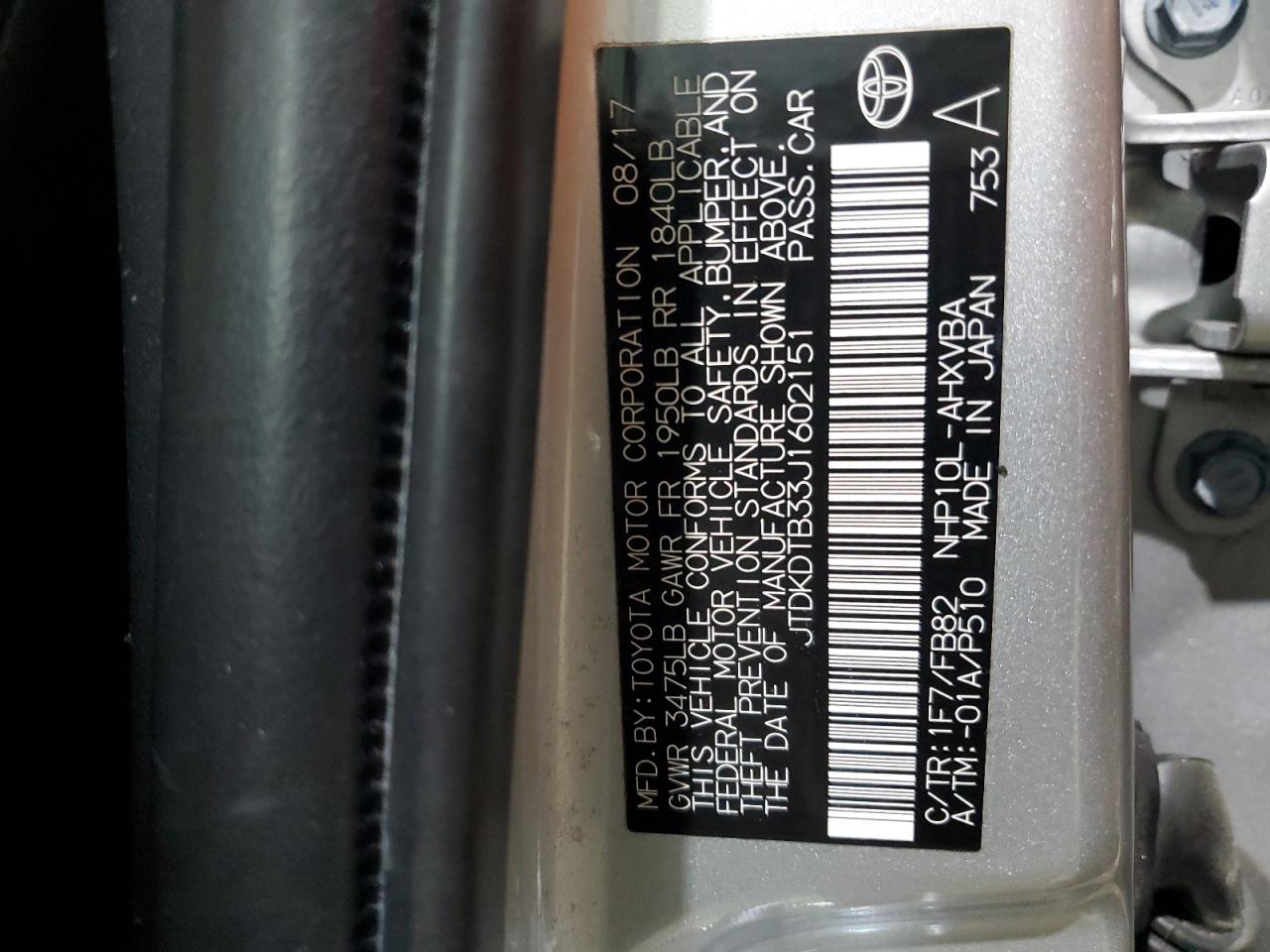 2018 Toyota Prius - Image 14