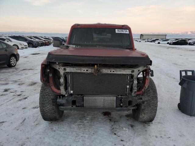  FORD BRONCO 2022 Красный