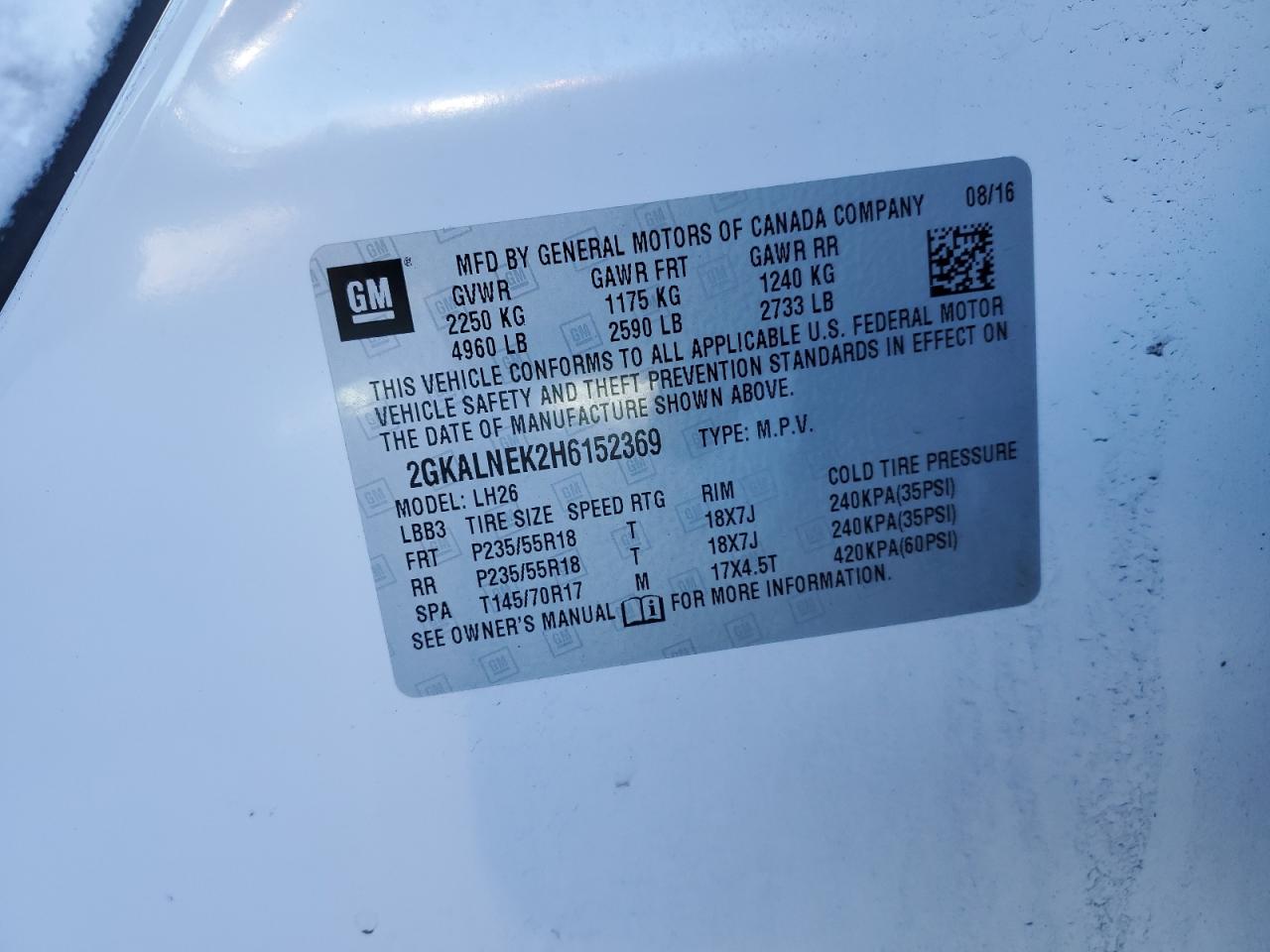 2017 GMC Terrain - Image 12