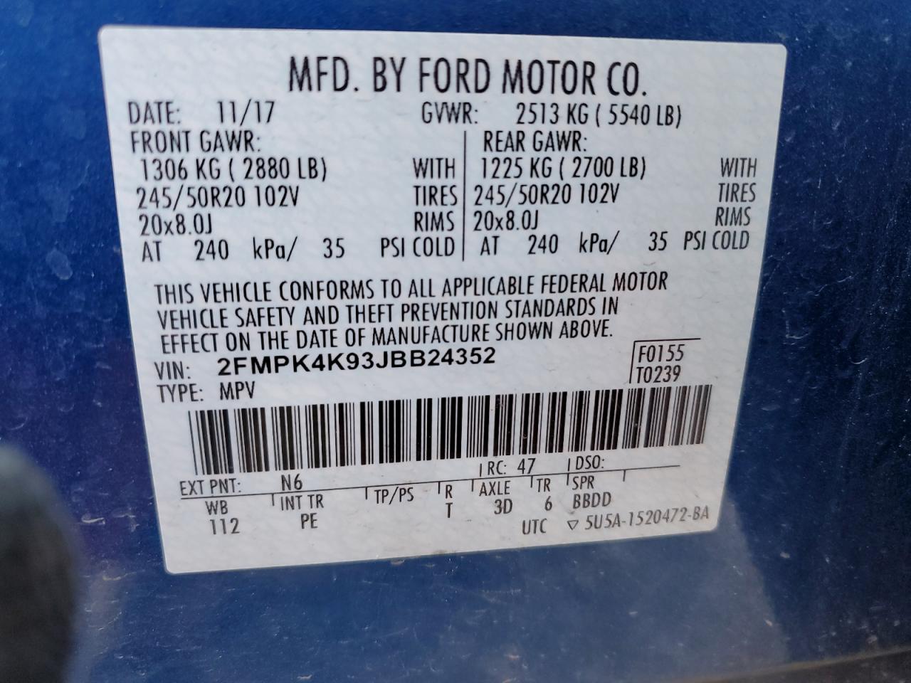 2018 Ford Edge - Image 13