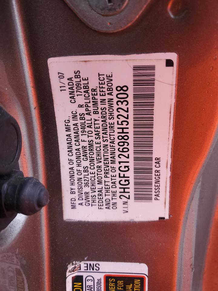 2008 Honda Civic - Image 12