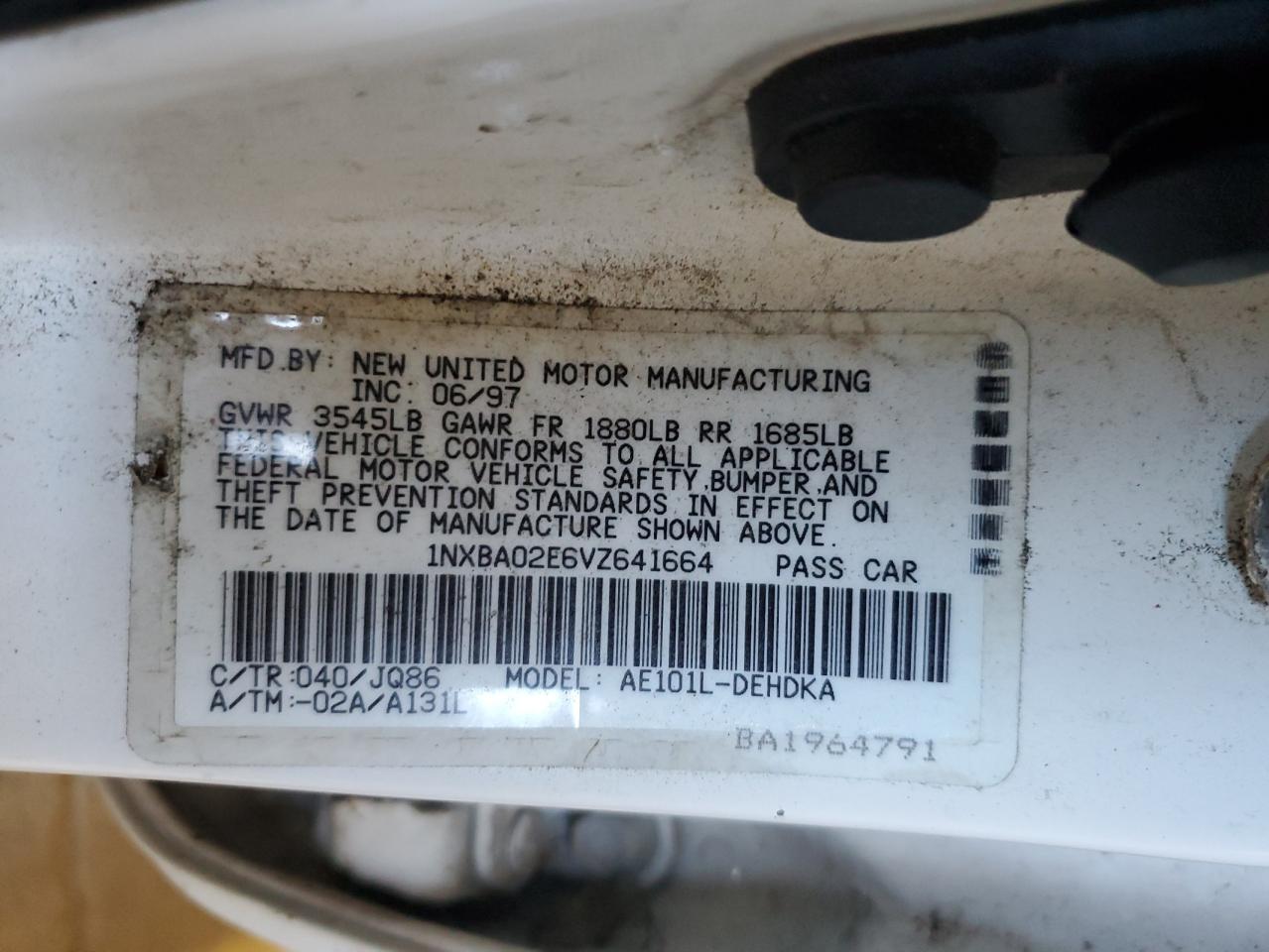 1997 Toyota Corolla - Image 12