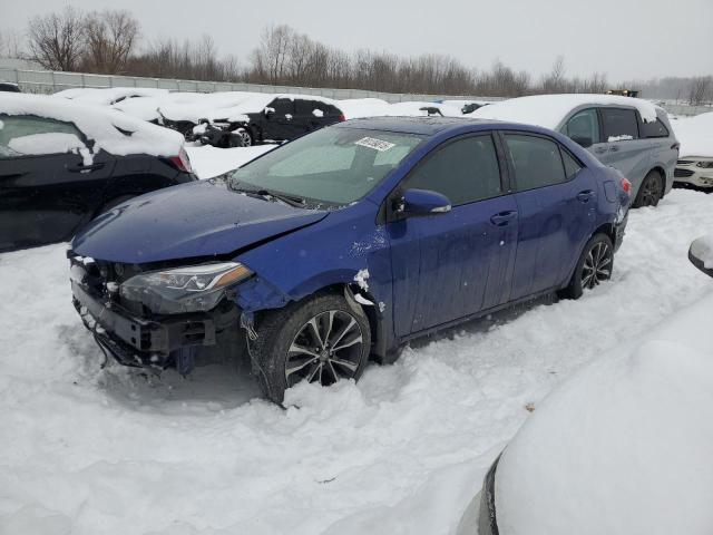  TOYOTA COROLLA 2017 Синий