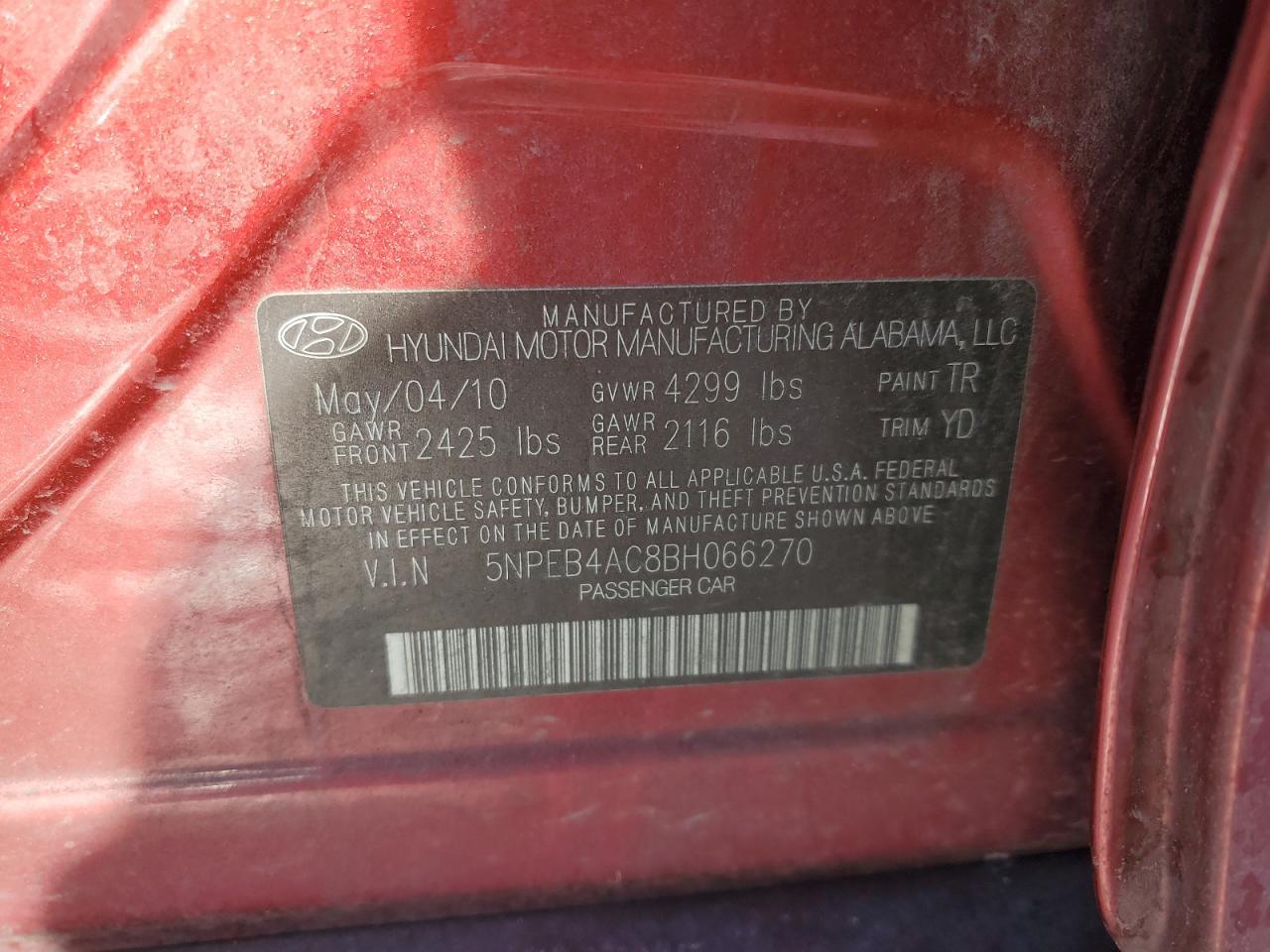 2011 Hyundai Sonata - Image 12