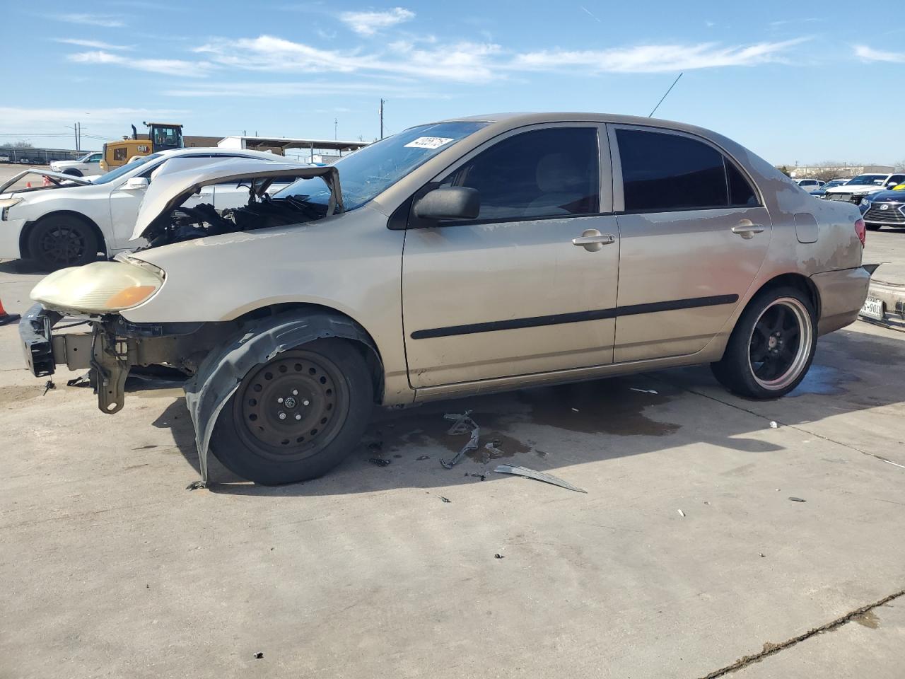 2004 Toyota Corolla Ce de vânzare în Grand Prairie, TX - Front End
