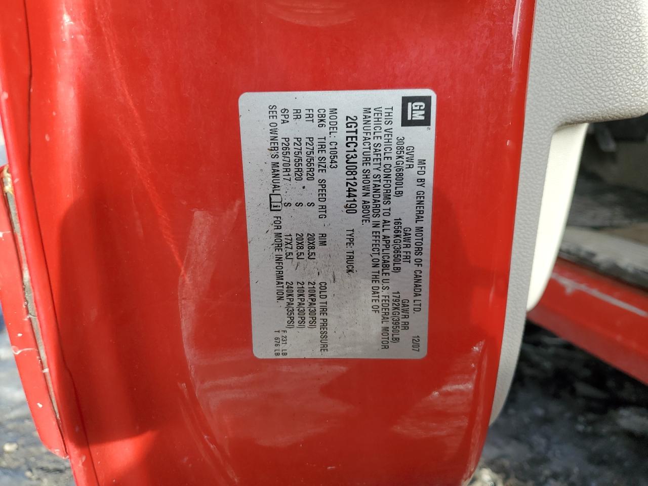 2008 GMC Sierra - Image 12