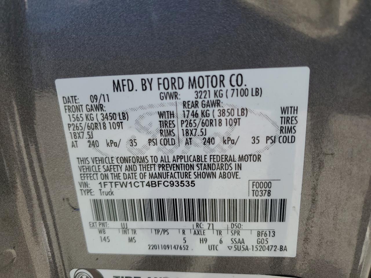 2011 Ford F-150 - Image 14