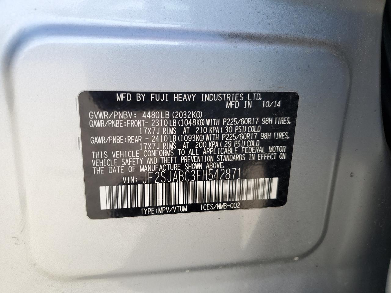 2015 Subaru Forester - Image 13