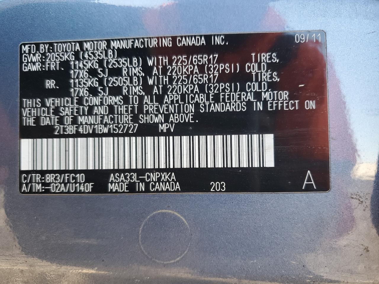 2011 Toyota RAV 4 - Image 13