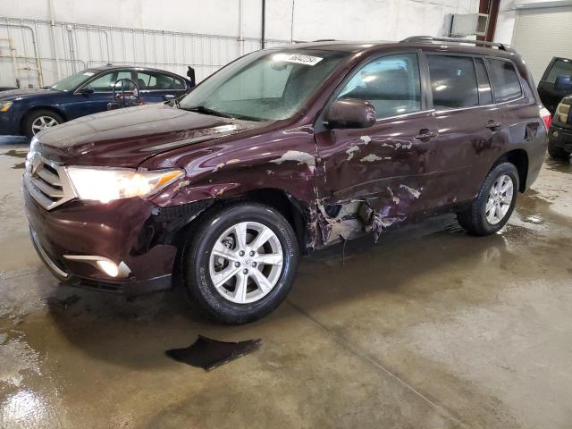  TOYOTA HIGHLANDER 2013 Fioletowy