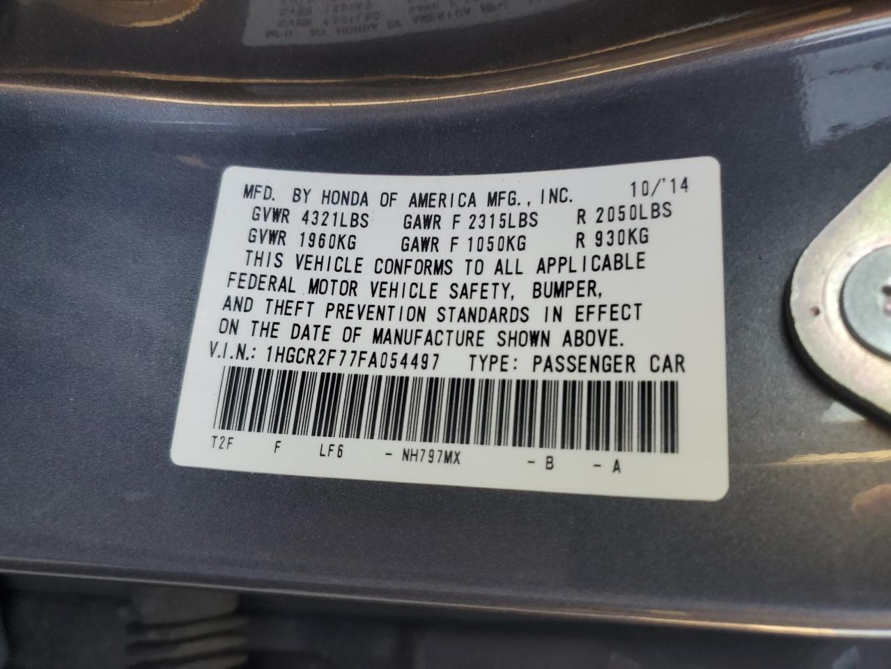 2015 Honda Accord - Image 13