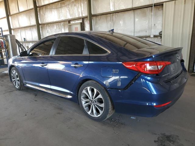  HYUNDAI SONATA 2017 Blue