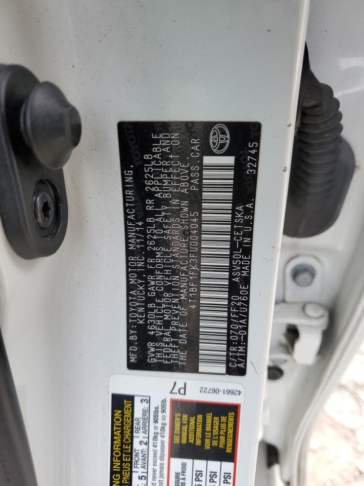 2015 Toyota Camry - Image 12