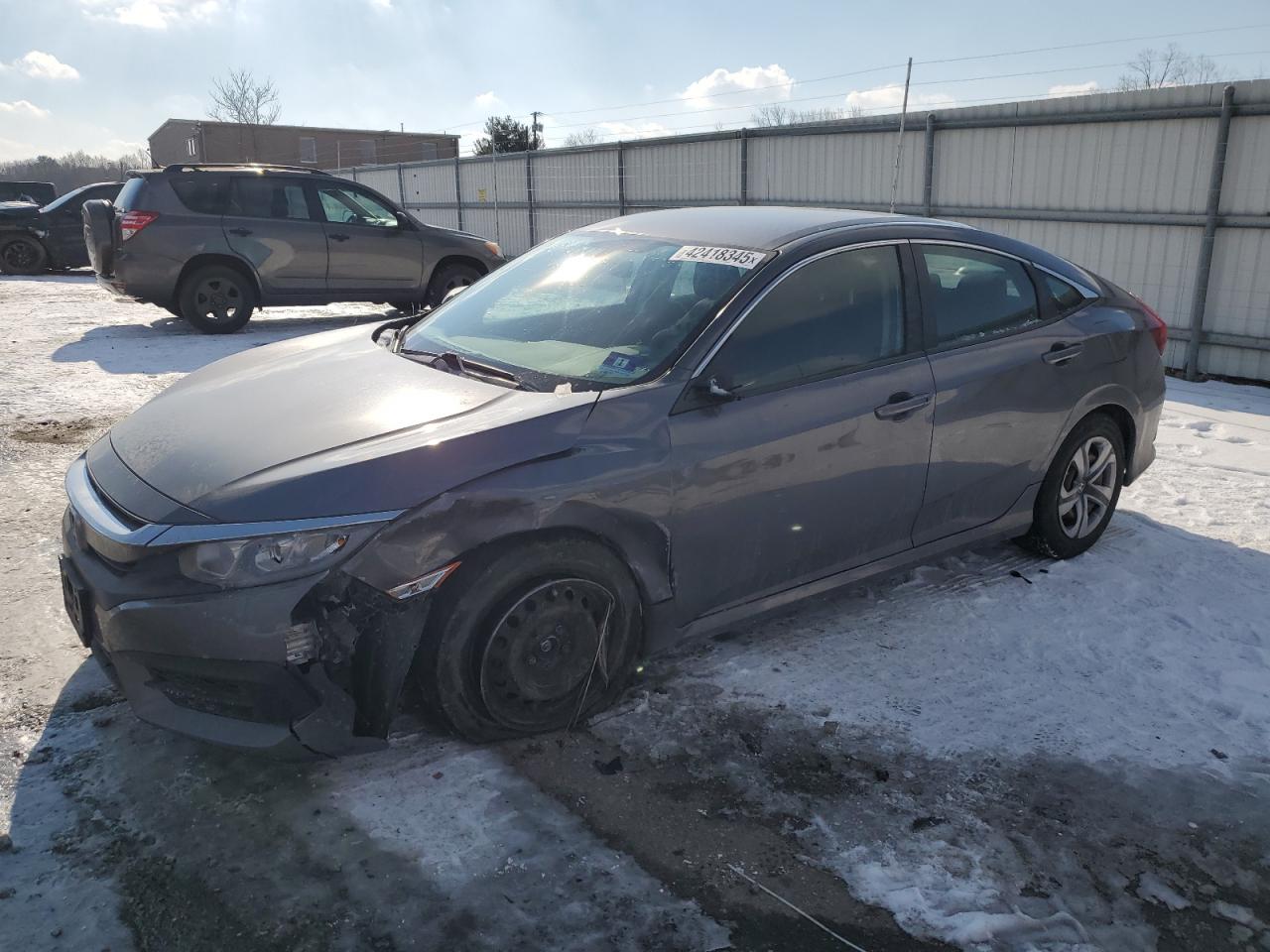 2017 Honda Civic Lx for Sale in Glassboro, NJ - Front End