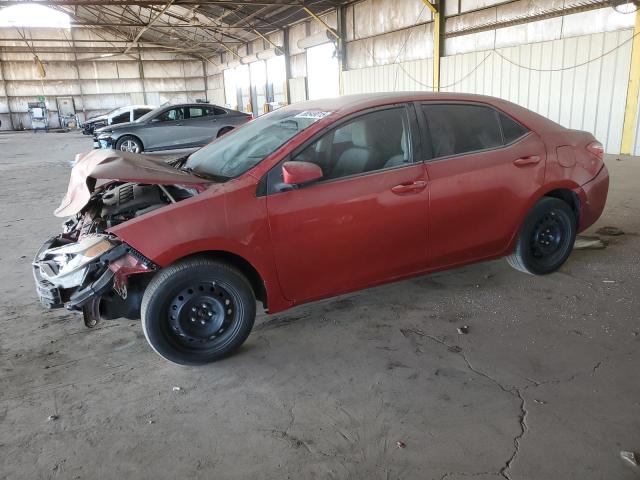  TOYOTA COROLLA 2014 Красный
