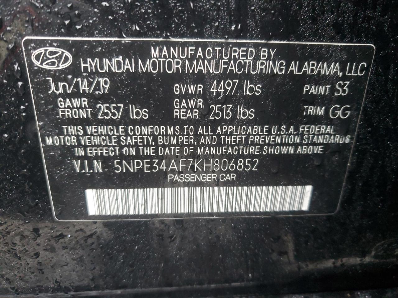 2019 Hyundai Sonata - Image 12