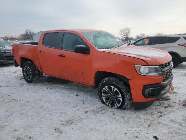  CHEVROLET COLORADO 2021 Оранжевий