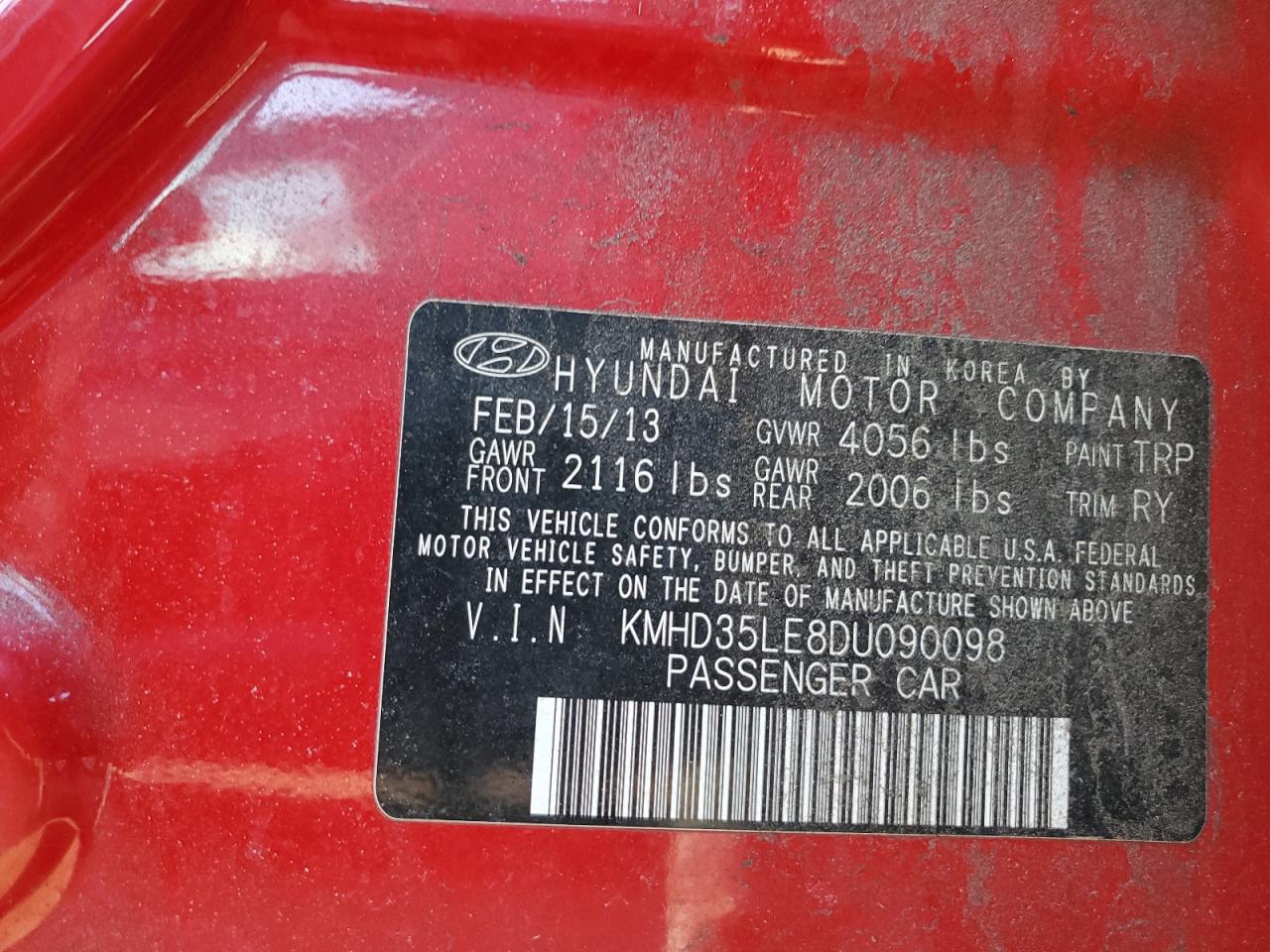 2013 Hyundai Elantra - Image 12