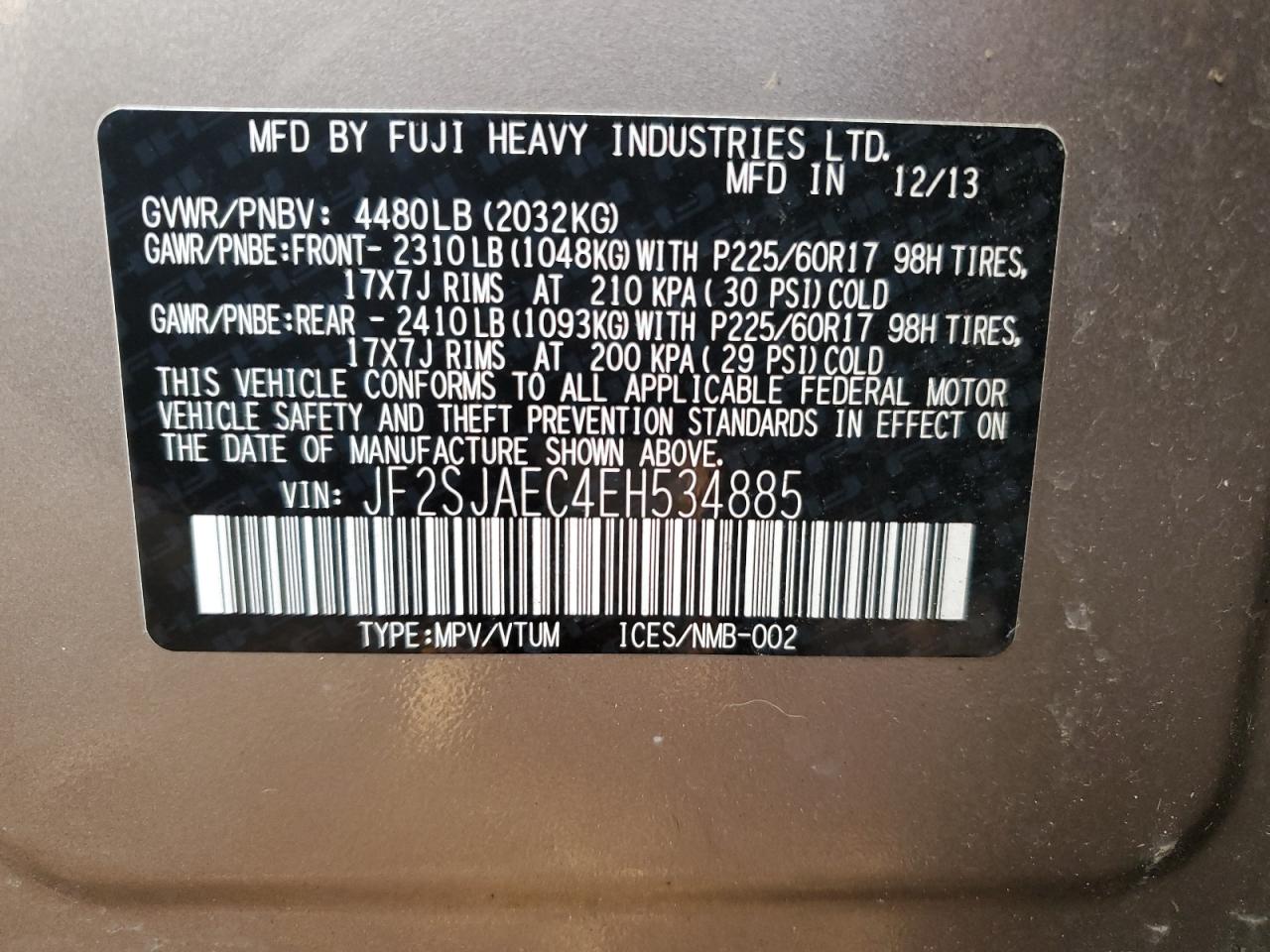 2014 Subaru Forester - Image 14