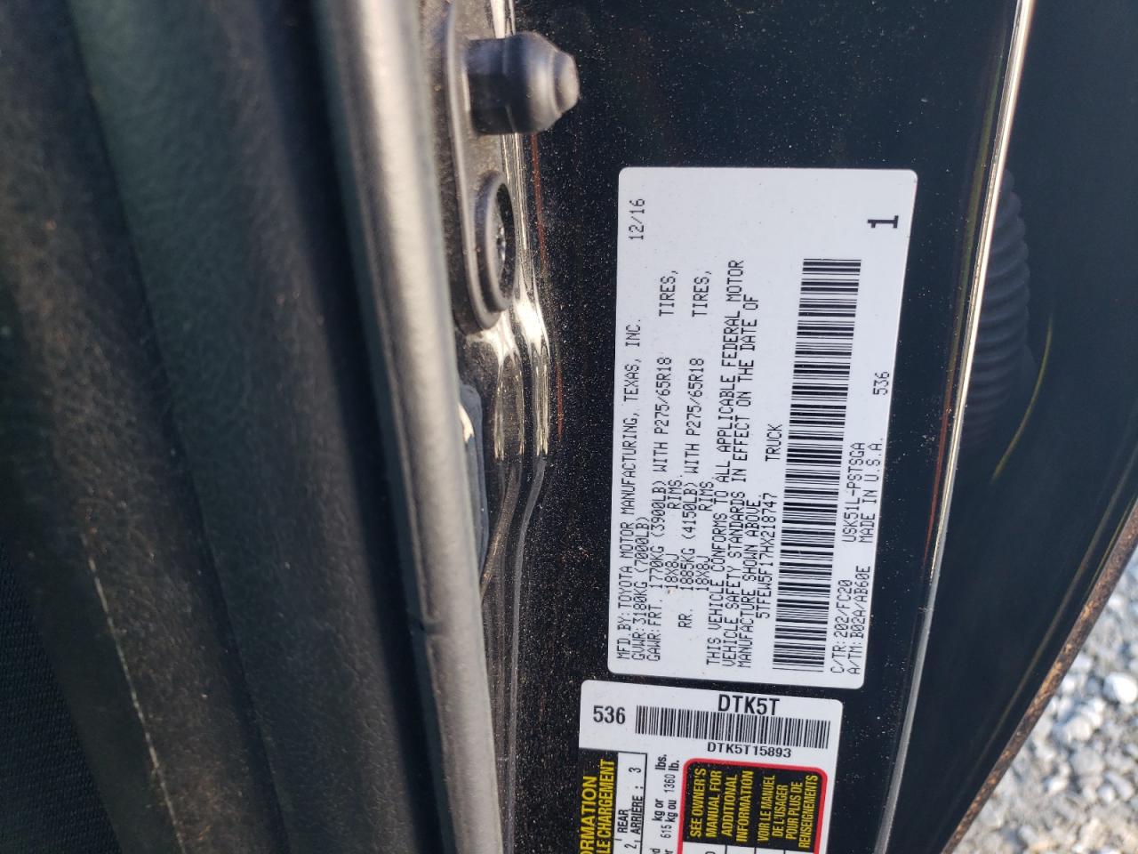 2017 Toyota Tundra - Image 12
