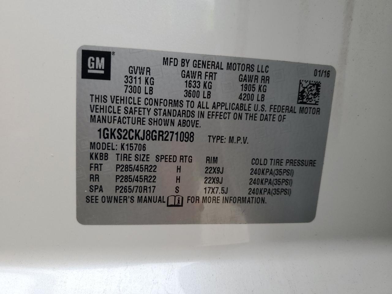 2016 GMC Yukon - Image 14