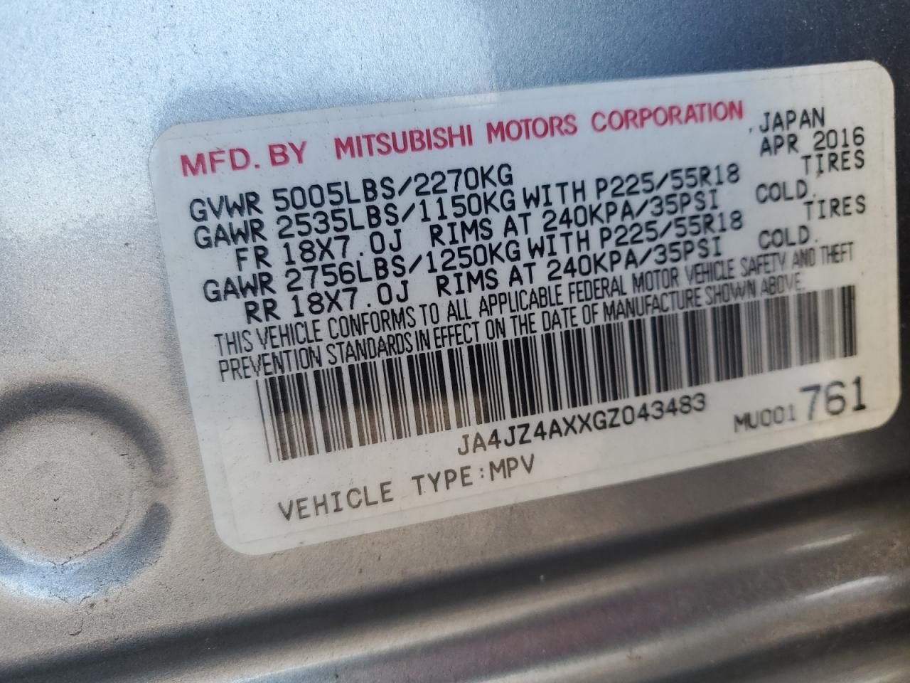 2016 Mitsubishi Outlander - Image 13