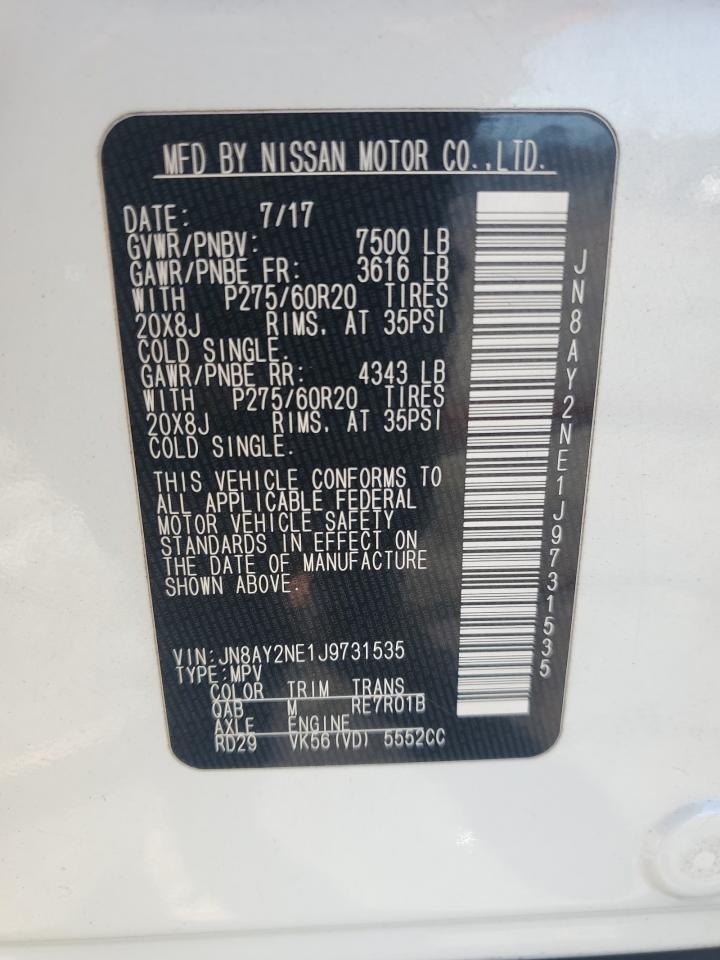 2018 Nissan Armada - Image 15