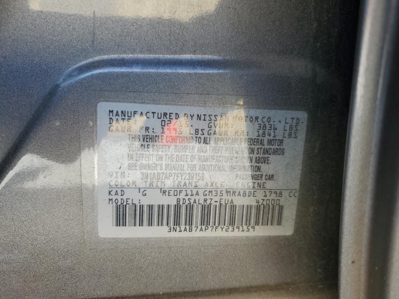 2015 Nissan Sentra - Image 12