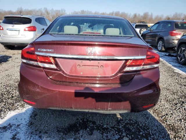  HONDA CIVIC 2015 Maroon