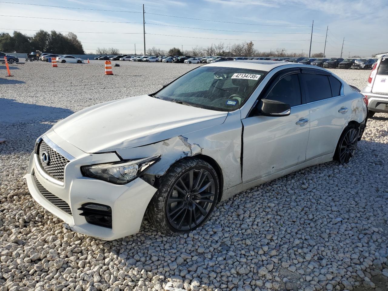 2015 Infiniti Q50 Base na sprzedaż w Temple, TX - Front End