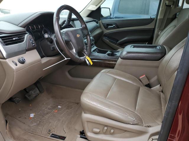  CHEVROLET SUBURBAN 2016 Бордовий