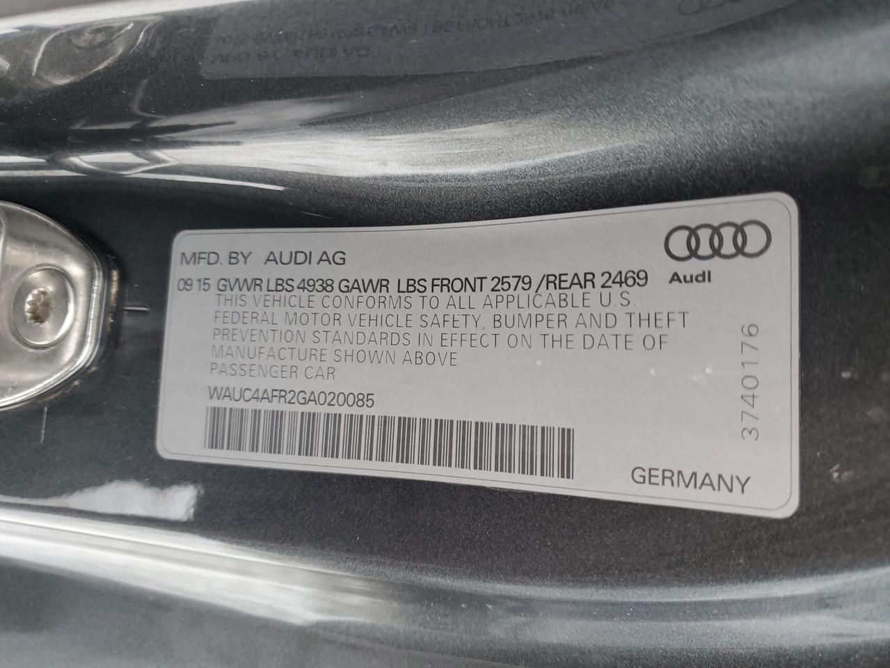 2016 Audi RS5 - Image 13