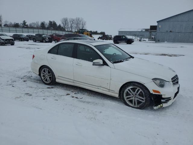 Sedans MERCEDES-BENZ C-CLASS 2014 Biały