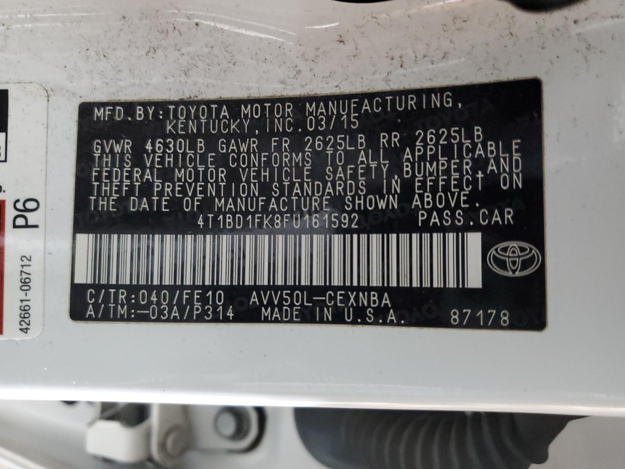 2015 Toyota Camry - Image 12
