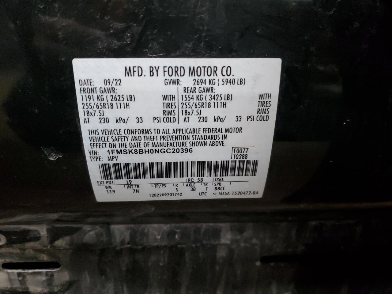 2022 Ford Explorer - Image 14